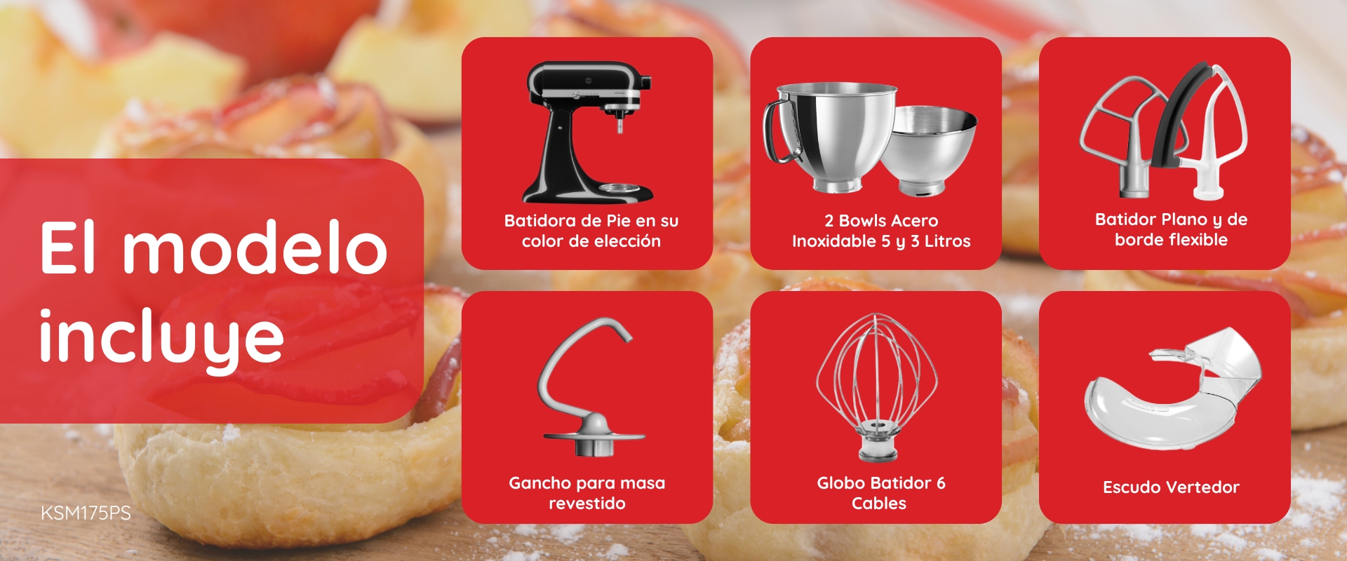 KitchenAid Artisan 5KSM175PS Imagen 1