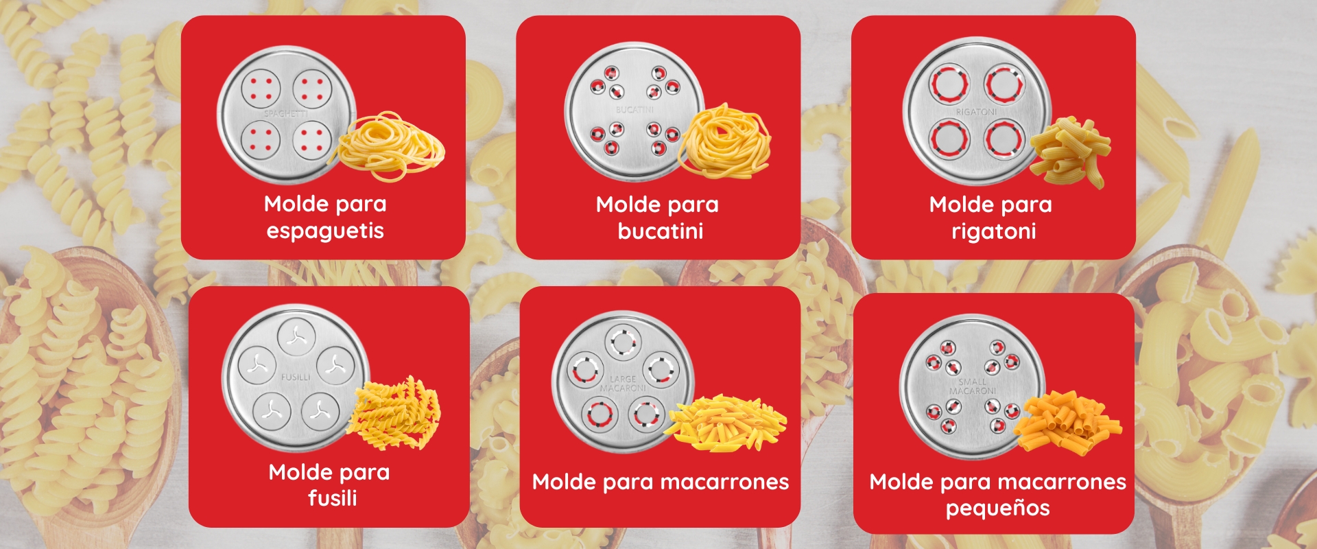 Accesorio prensa de pasta KitchenAid