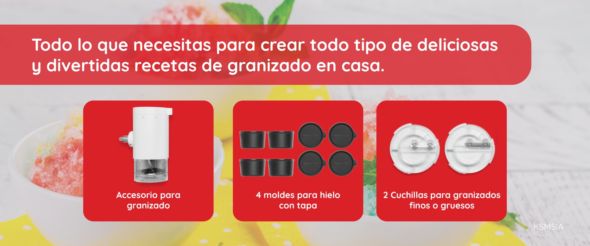Accesorio raspador de hielo KitchenAid