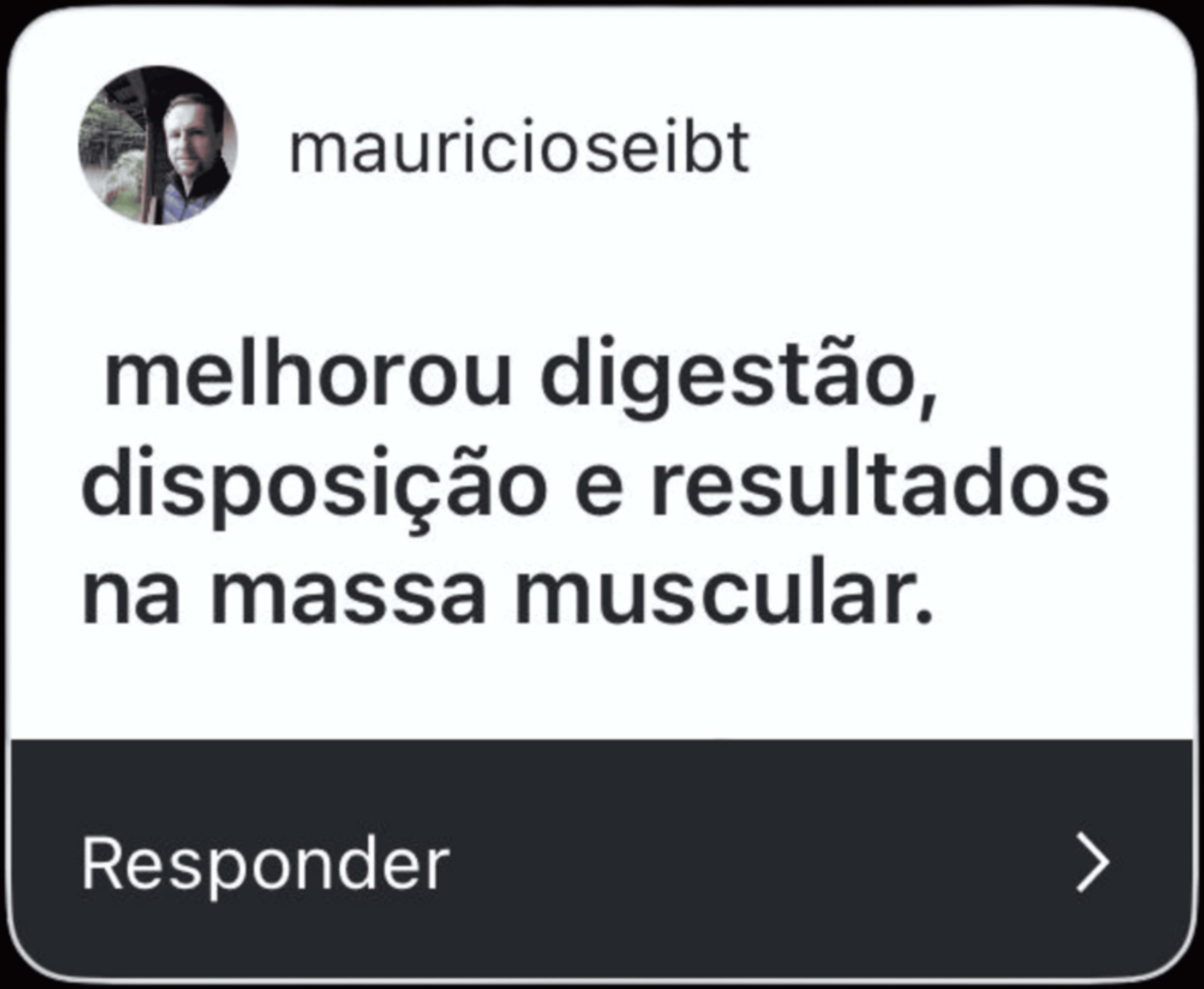 Depoimento de paciente