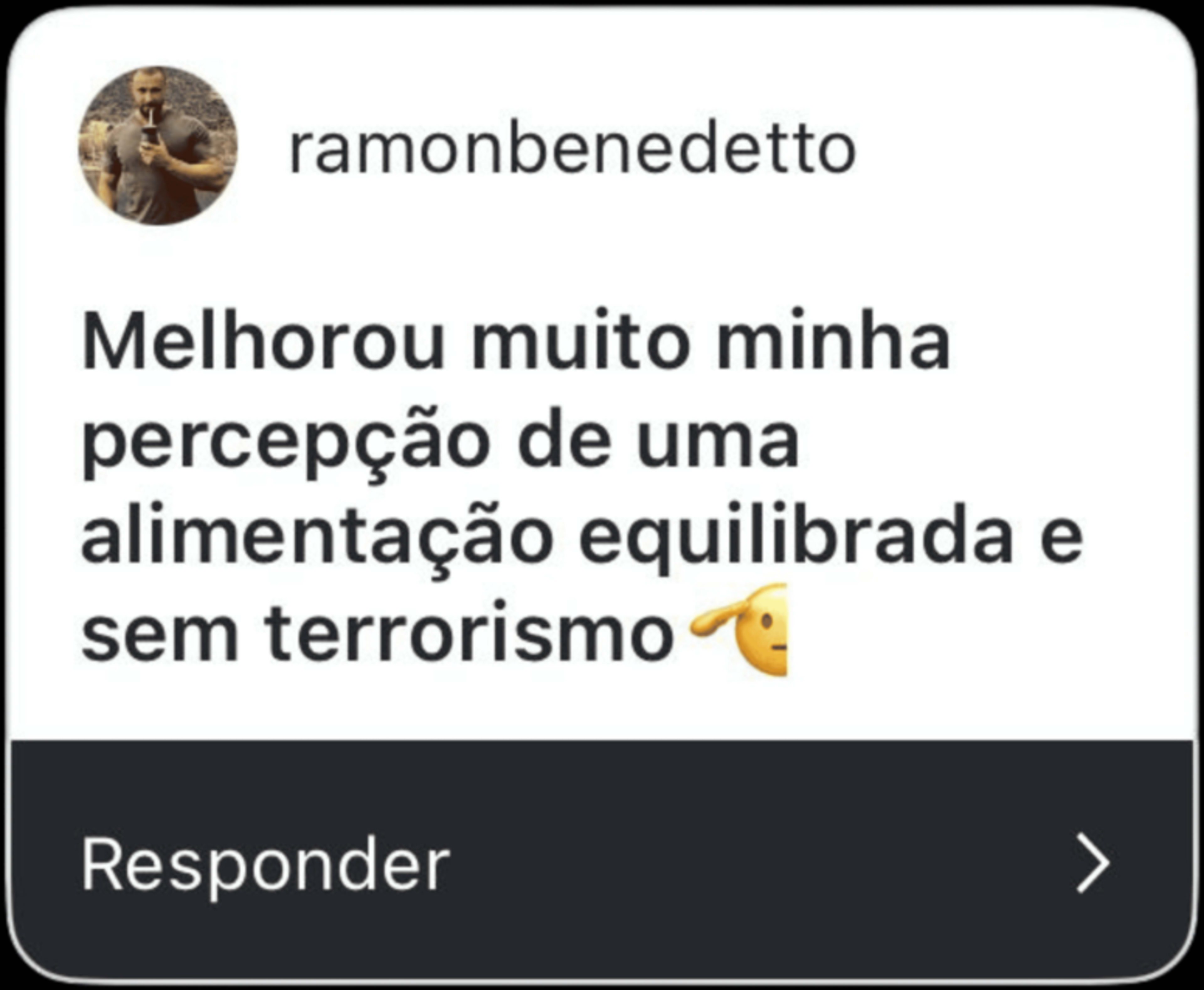 Depoimento de paciente