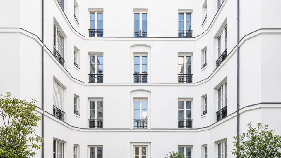 Façade rénovée