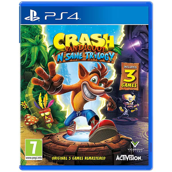 Joc Crash Bandicoot N.Sane Trilogy PS4