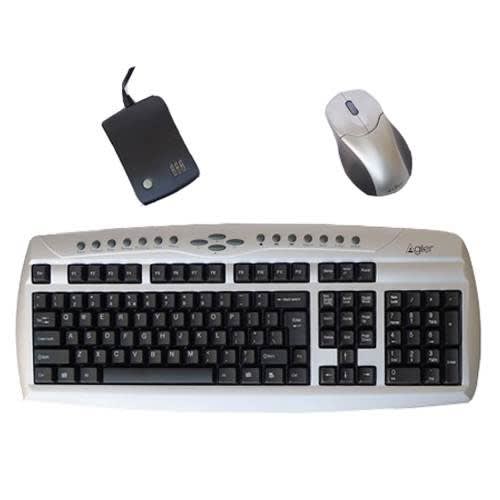 Kit Wireless Tastatura si Mouse Agiler USB + PS/2 AKM-WL-USB