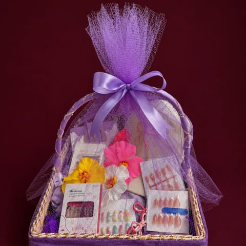 💜 The Lavender Luxe Beauty Basket