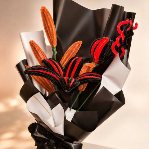 The Scarlet Noir Bouquet