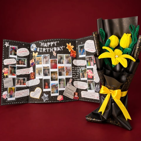 Golden Memories Birthday Gift Set