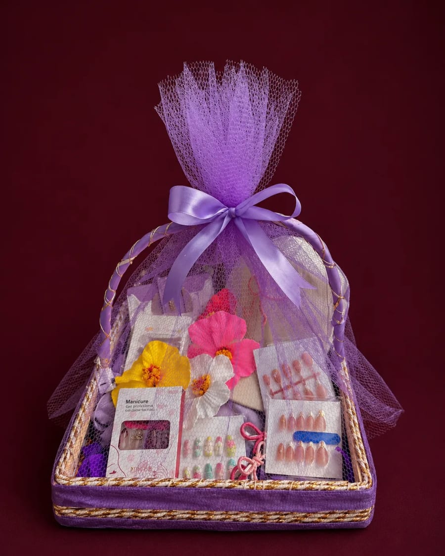 💜 The Lavender Luxe Beauty Basket