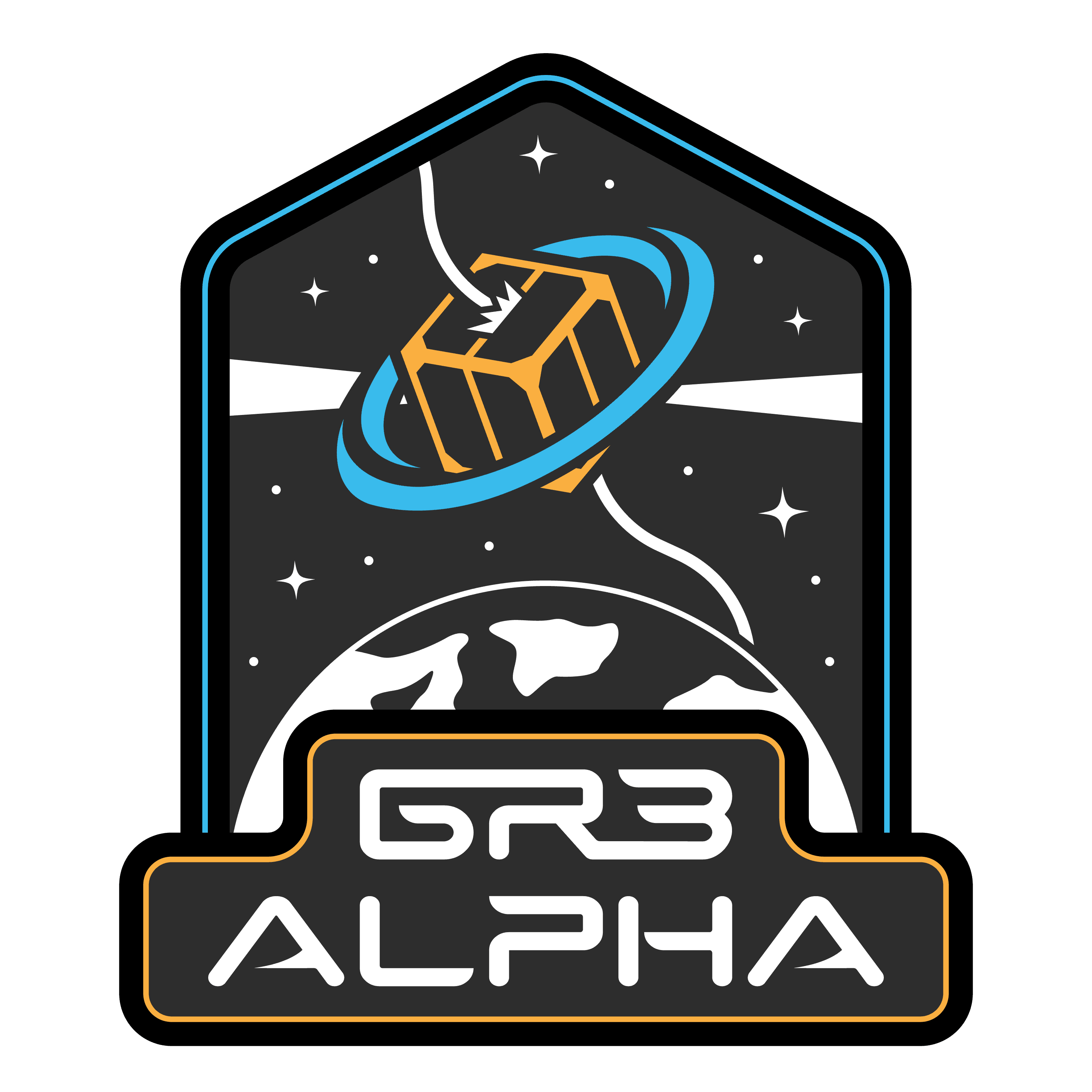 GRBAlpha mission badge