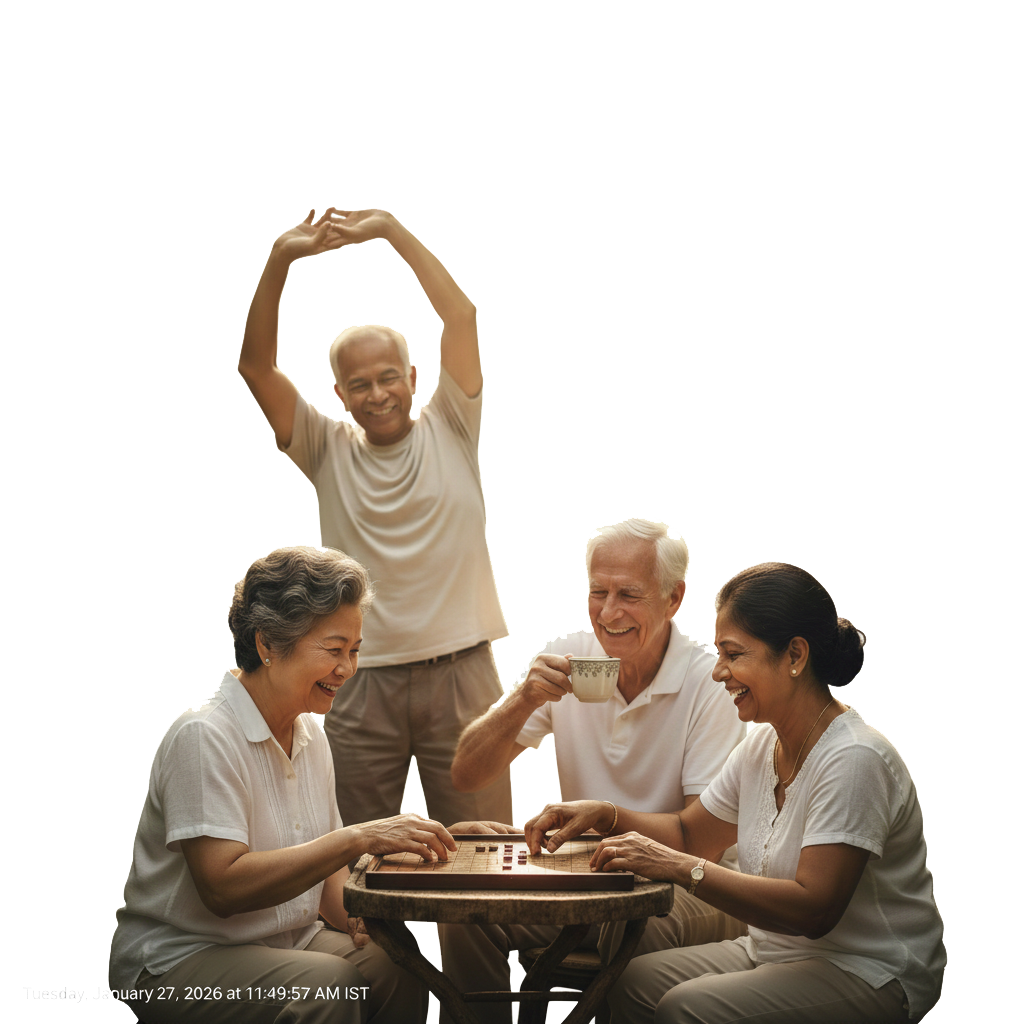 Professional caregiver providing compassionate home care