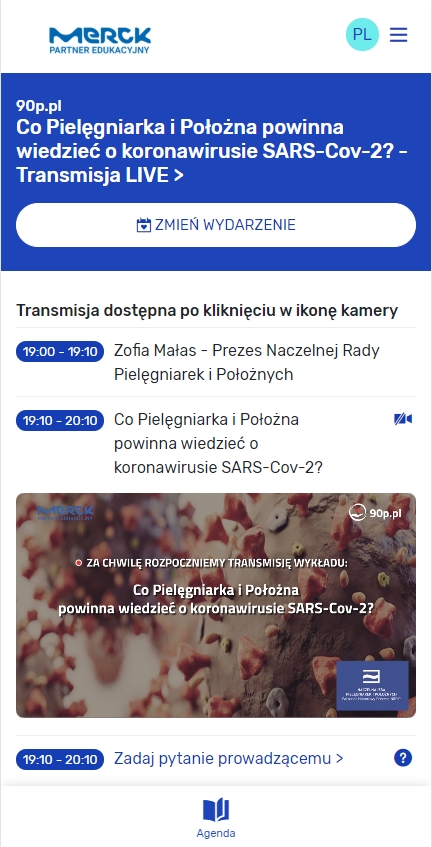 950 pielęgniarek zalogowanych podczas Transmisji LIVE