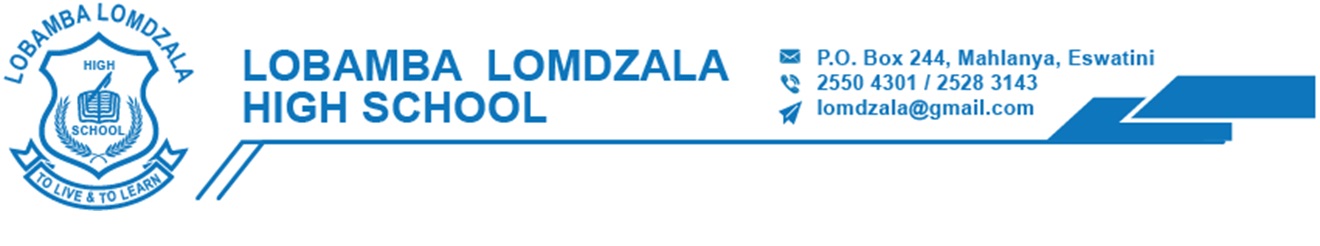 Lobamba Lomdzala High logo