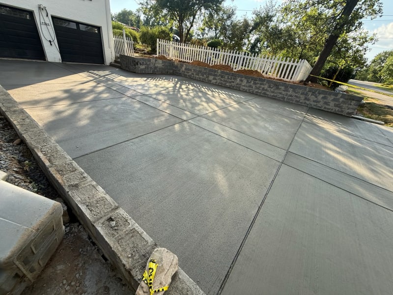After: Driveway Renovation, Alexandria