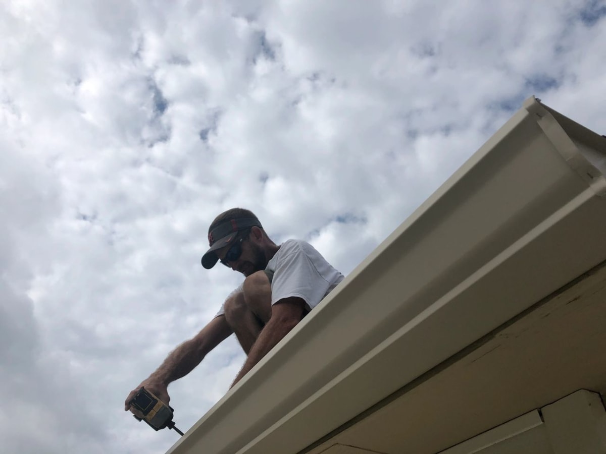 Mr Gutter Installing Gutters