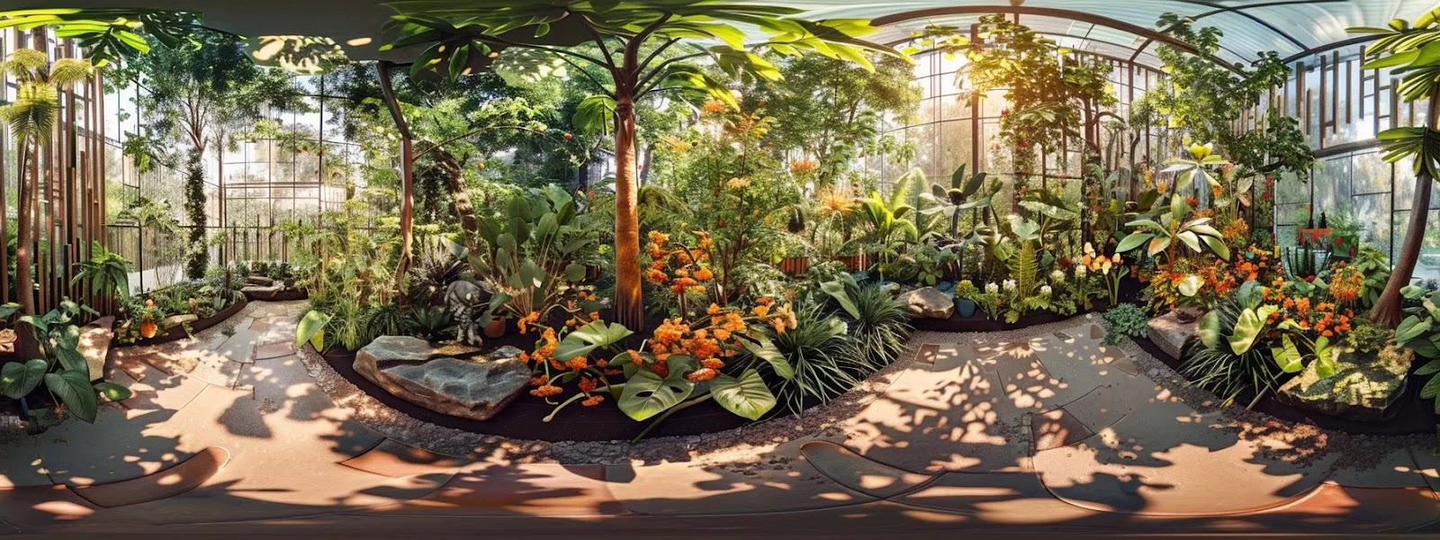 a vibrant urban garden displays a variety of carefully selected native plants, showcasing colorful blooms and fruit-bearing trees designed to attract and nourish local birds, all set against the backdrop of an inviting urban environment.