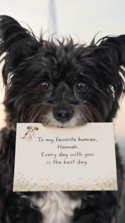 A still from Mia's Paw Story film