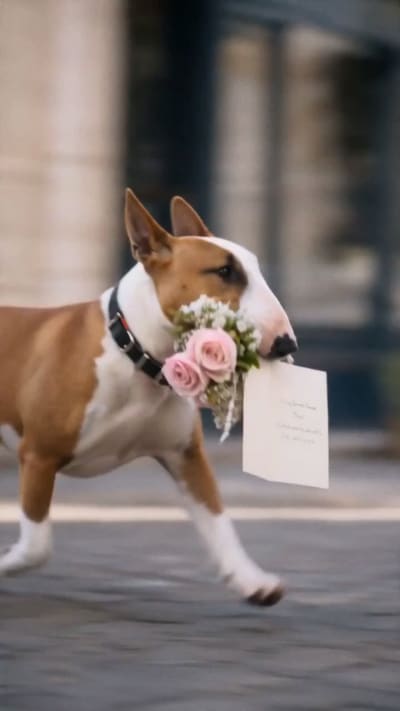A still from Bruno's Paw Story film