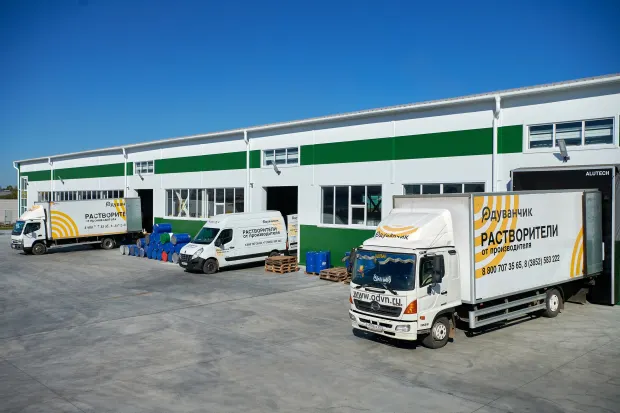 Территория расположения производства и хранения растворителей компании Восход