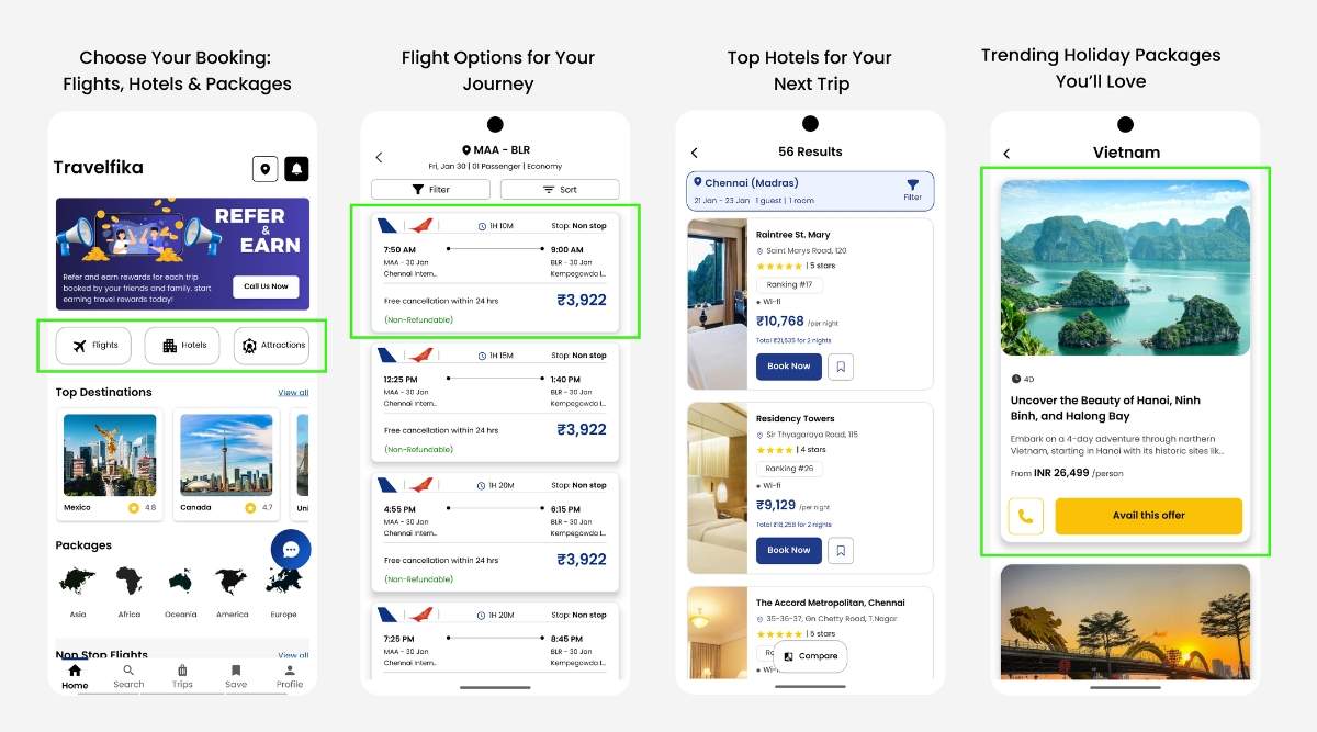 Comprehensive Booking