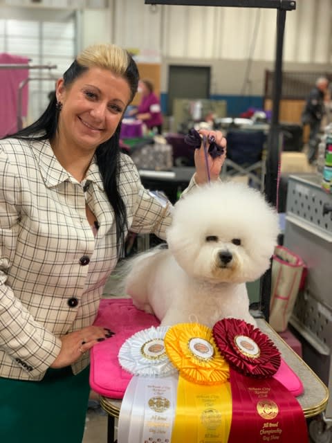 MIA IS # 1 BICHON FRISE IN CANADA !