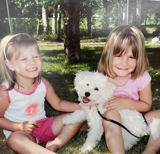   "COOKIE" THE FAMILY DOG IN 2003