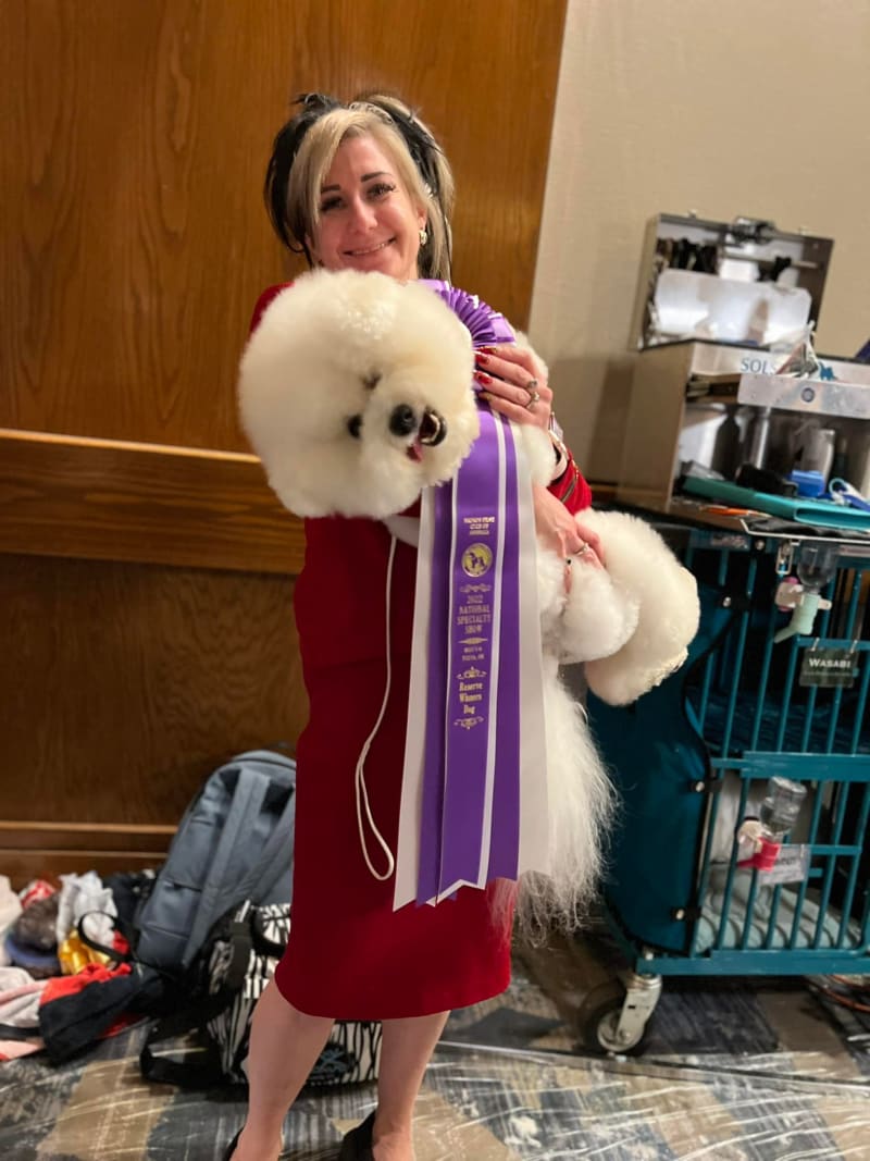 THAT WAS A FUN BICHON FRISE NATIONAL IN TULSA , OK !