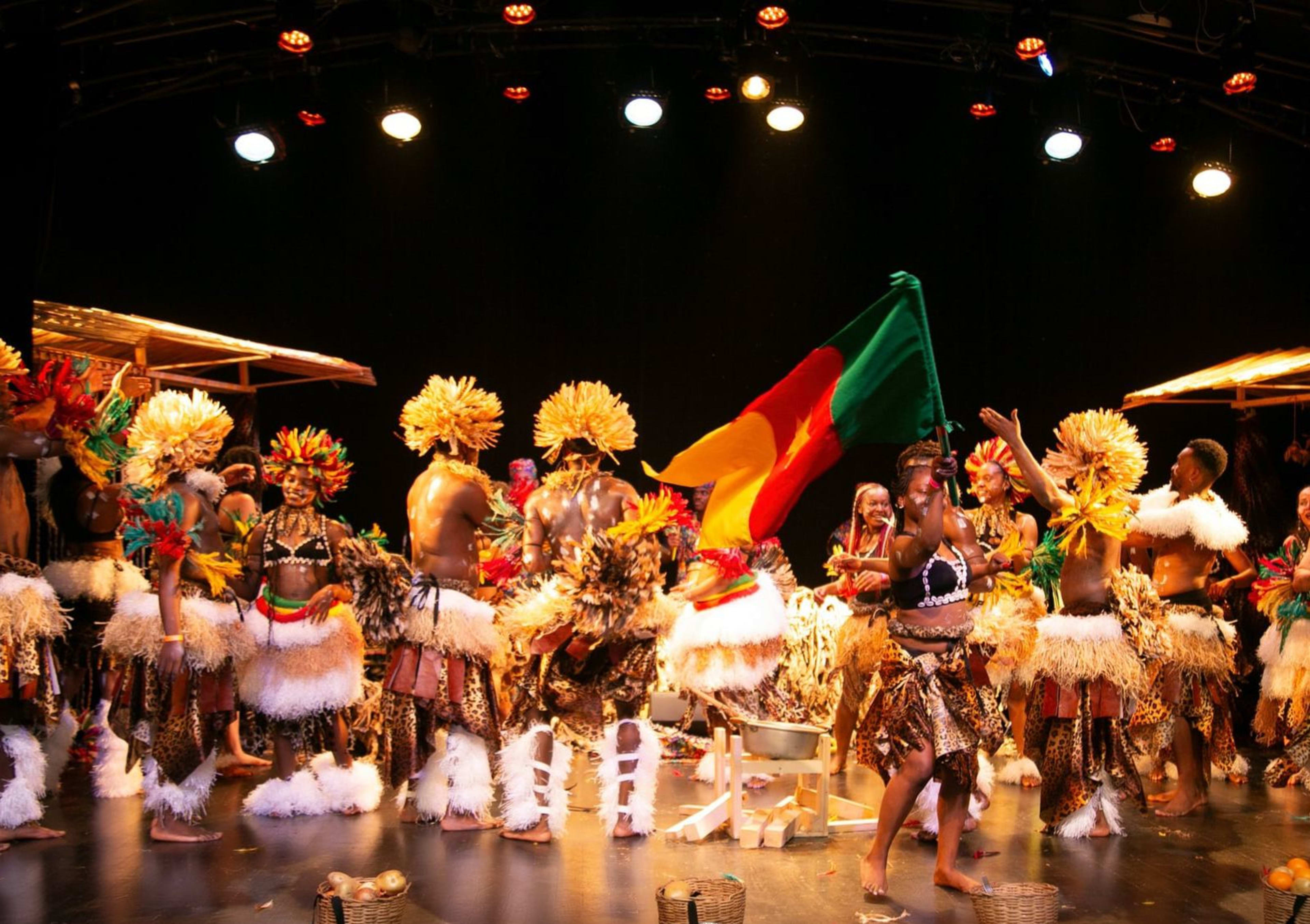 Portrait du groupe de danseurs de la soirée