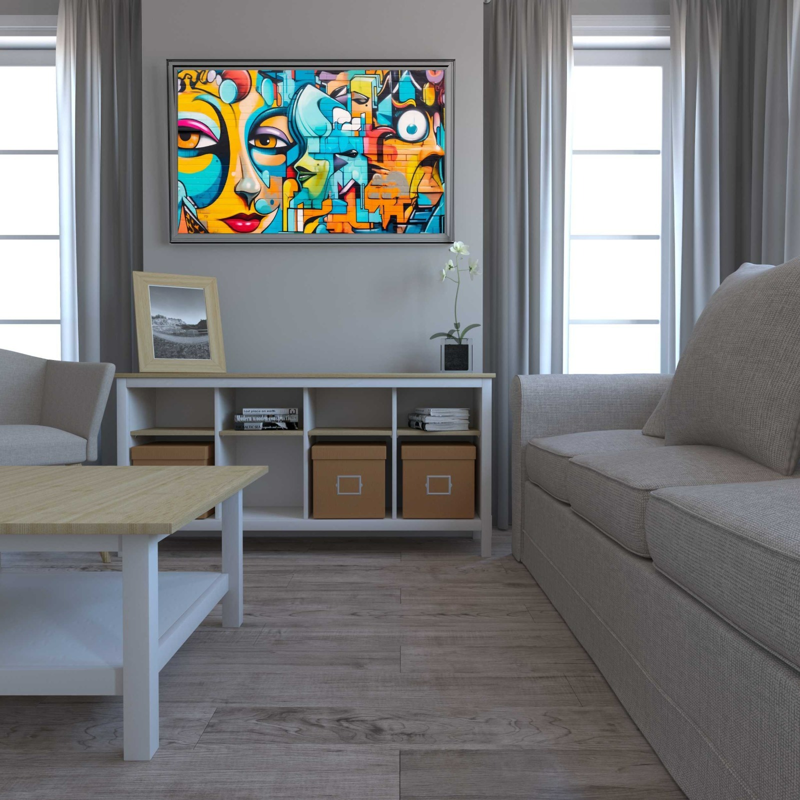 Cirro Grand Wall Art view 3