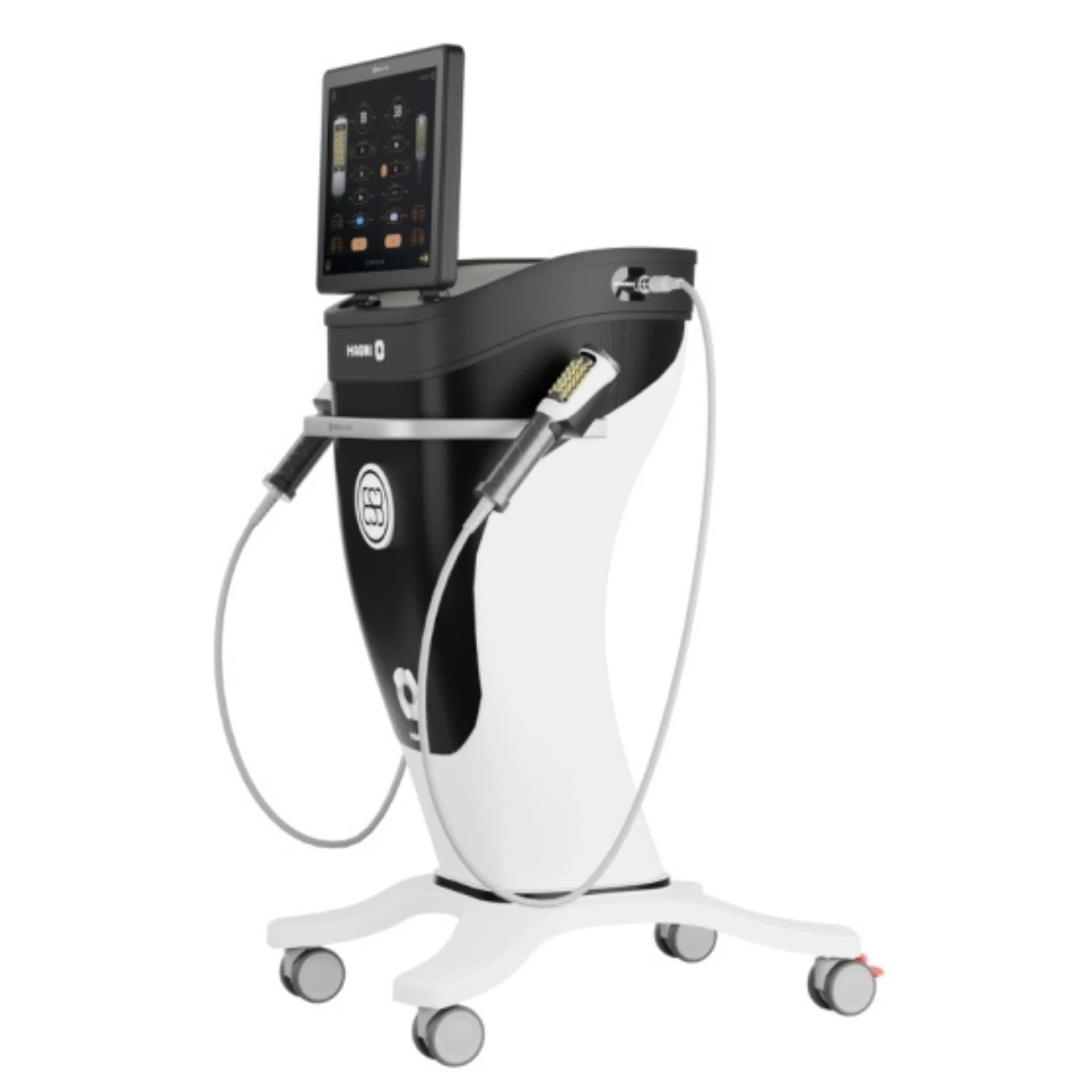 Equipamento com suporte e rodas
