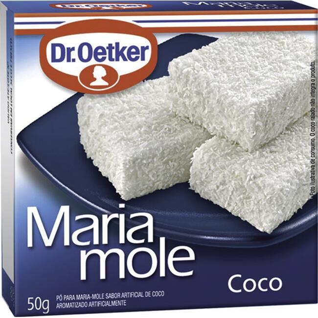 Maria Mole Dr. Oetker Coco Caixeta com 50g