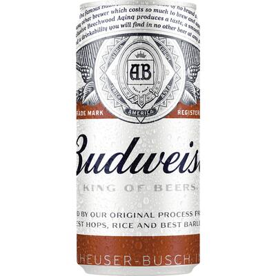 Cerveja Budweiser Lata com 269ml