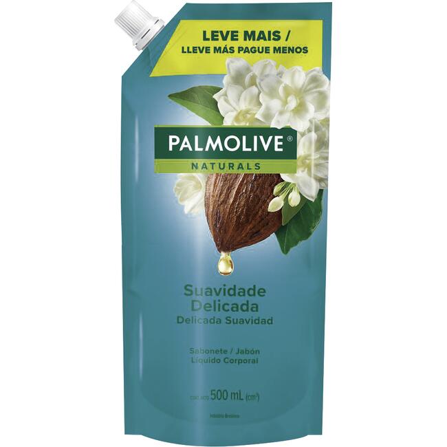 Sabonete Líquido Palmolive Naturals Suavidade delicada Refil com 500ml