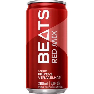 Skol Beats Red Frutas vermelhas Lata com 269ml