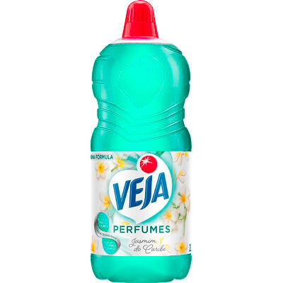 Limpador Veja Perfumes Jasmim do Caribe Frasco com 2L