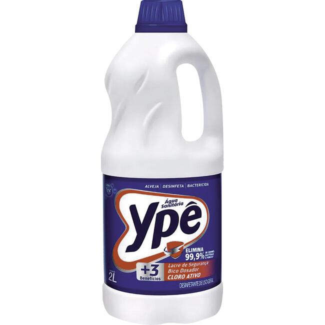 Água Sanitária Ypê Frasco com 2L