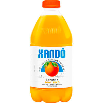 Suco Xandô Laranja Pet com 1,5L