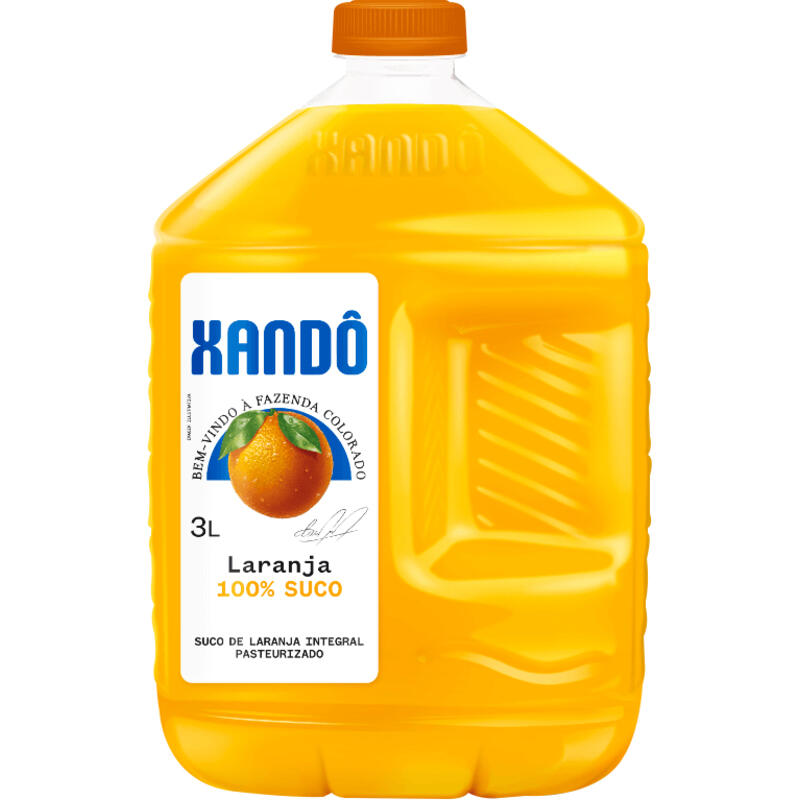 Suco Xandô Laranja Pet com 3L