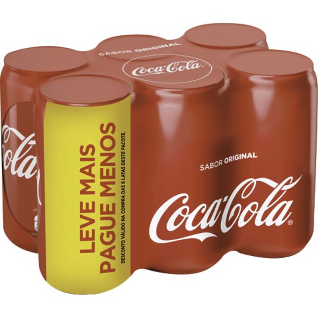Refrigerante Coca-Cola Lata com 350ml