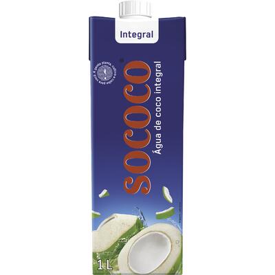 Água de Coco Sococo TP com 1L