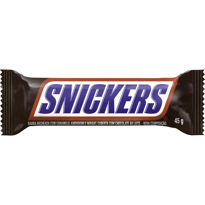 Chocolate Snickers Unidade com 45g