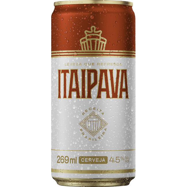 Cerveja Itaipava Lata com 269ml
