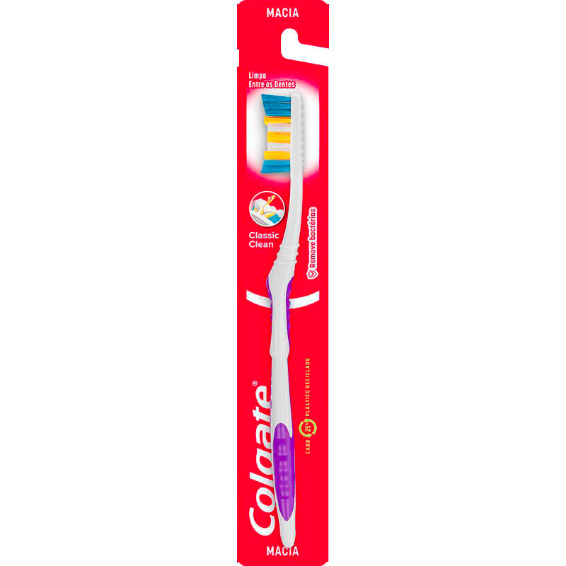 Escova Dental Colgate Classic Clean Macia Unidade
