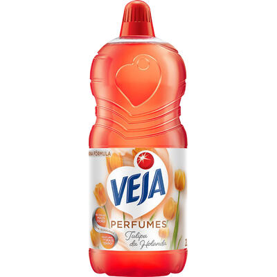 Limpador Veja Perfumes Tulípa da Holanda Frasco com 2L