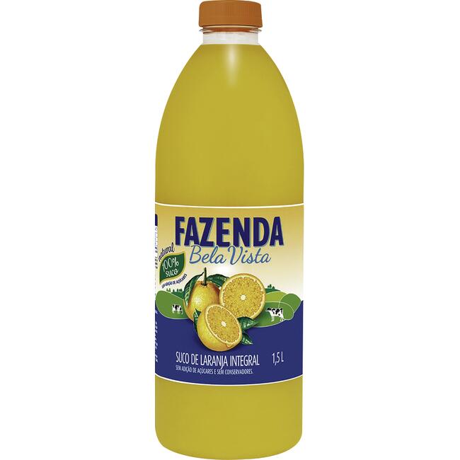 Suco Fazenda Laranja Pet com 1,5L