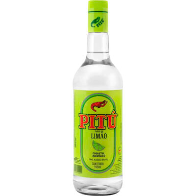 Coquetel Alcoólico Pitú Limão Garrafa com 965ml