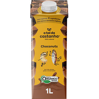 Bebida A Tal da Castanha Choconuts TP com 1L
