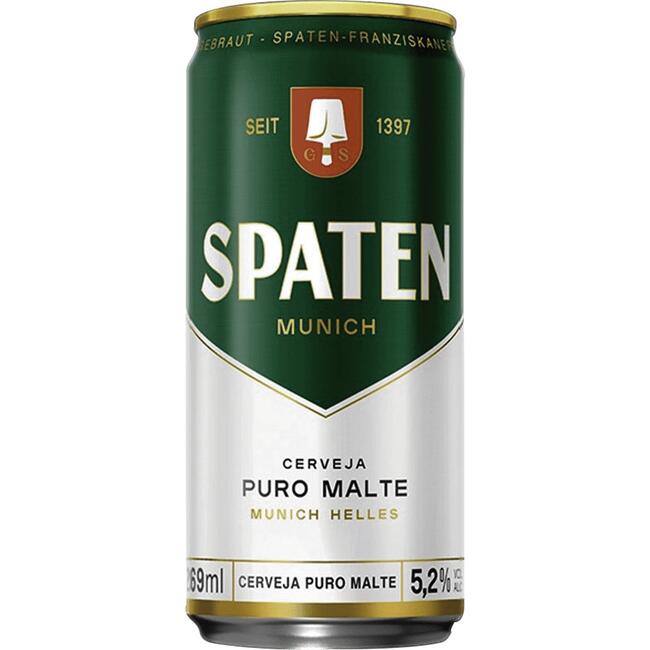 Cerveja Puro Malte Spaten Lata com 269ml