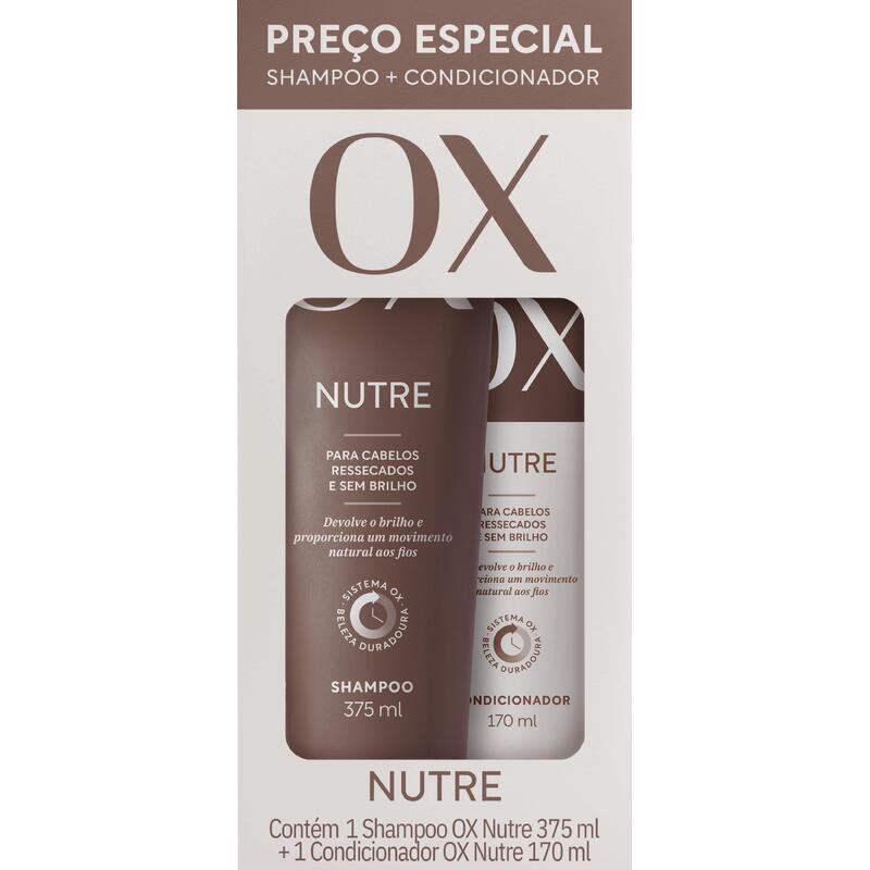 Kit OX Shampoo + Condicionador Nutre