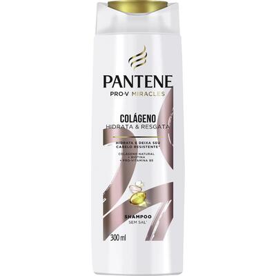 Shampoo Pantene Colágeno Frasco com 300ml