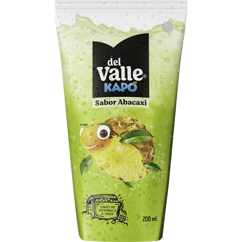Refresco Líquido Kapo Abacaxi TP com 200ml